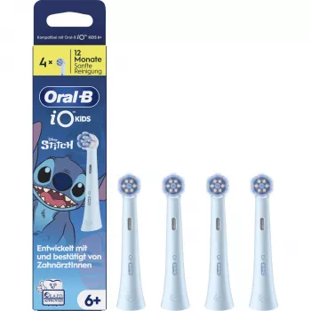Oral-B iO Kids Stitch vaihtoharjaspäät 4 kpl:n pakkaus