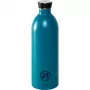 24Bottles Atlantic Bay 1000 ml ruostumaton teräspullo - sininen - kuntoilu patikointi urheilu