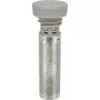 24Bottles infuser-kansi harmaa - ruostumaton teräs ja silikoni ruuvikansi 24Bottles-pulloille