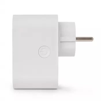 ENTAC Smart WiFi pistoke 1x Schuko ja 2x USB-A ja 1x USB-C, valkoinen