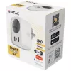ENTAC Smart WiFi pistoke 1x Schuko ja 2x USB-A ja 1x USB-C, valkoinen