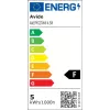 Avide LED-lamppu White Filament Mini Globe 4,5W E27 lämmin valkoinen 2700K