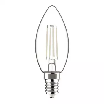 Avide LED Filament kynttilälamppu 6,5W E14 lämmin valkoinen 2700K