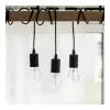 Avide LED Filament Mini Globe 6,5W E27 lämminvalkoinen 2700K