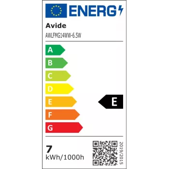 Avide LED-lamppu White Filament Mini Globe 6,5W E14 lämmin valkoinen 2700K