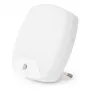ENTAC Night Light 0,5W neliö kylmä valkoinen hämäräkytkimellä