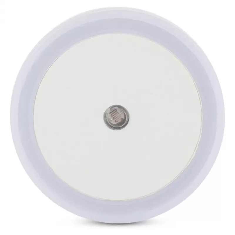 ENTAC LED yövalo 0,5W pyöreä lämminvalkoinen hämäräkytkimellä