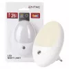 ENTAC LED yövalo 0,5W soikea lämminvalkoinen hämäräkytkimellä