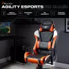 X Rocker Agility eSports -pelituoli - musta/oranssi
