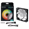 Phanteks M25 140mm D-RGB PWM -tuuletin musta