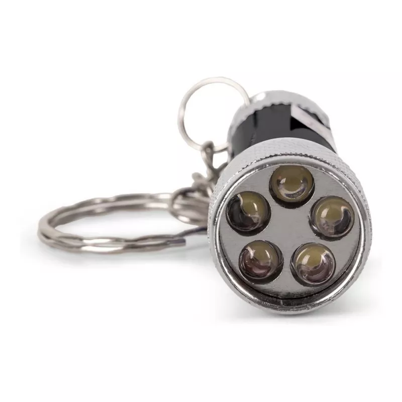 ENTAC 5 LED avaimenperä-taskulamppu musta