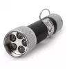 ENTAC 5 LED avaimenperä-taskulamppu musta