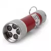 ENTAC 5 LED avaimenperä-taskulamppu punainen