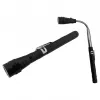 ENTAC EFL-1W-FLEX-ALU 1 W LED-taskulamppu teleskooppivarrellla, alumiini, musta