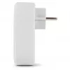 ENTAC pistorasia-adapteri 2x USB-A valkoinen