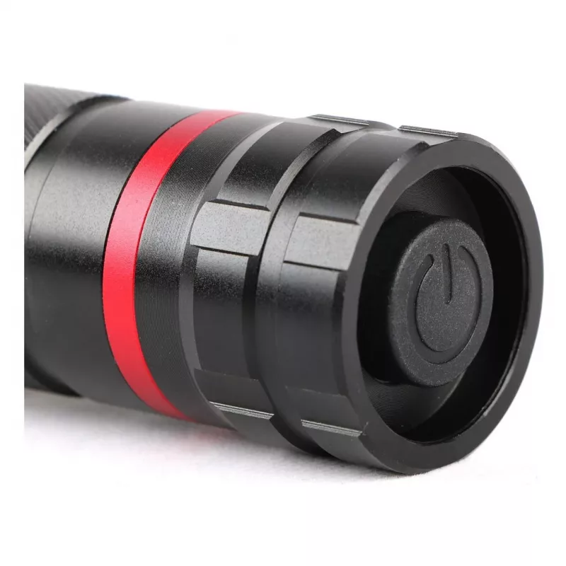 ENTAC EFL-ZOOM-5W-ALU zoomattava LED-taskulamppu 350 lumenia musta