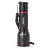 ENTAC EFL-ZOOM-5W-ALU zoomattava LED-taskulamppu 350 lumenia musta