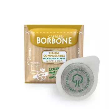 Caffè Borbone Miscela Oro 44 mm ESE-järjestelmän kahvityynyt 100 kpl:n pakkaus 7,2 g kpl