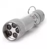 ENTAC 5 LED-avaimenperälamppu hopea