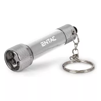 ENTAC 5 LED-avaimenperälamppu hopea