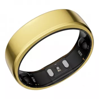 RingConn Smart Ring Gen2 - King Gold koko 7 - unen ja kunnon seuranta puettava - syke, SpO2, stressinseuranta