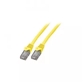 EFB Elektronik Cat.6 U/UTP -verkkokaapeli CCA 15 m keltainen