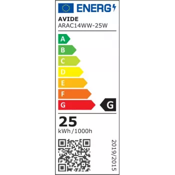 Avide halogeenilamppu 150lm 25W E14 lämmin valkoinen 3000K