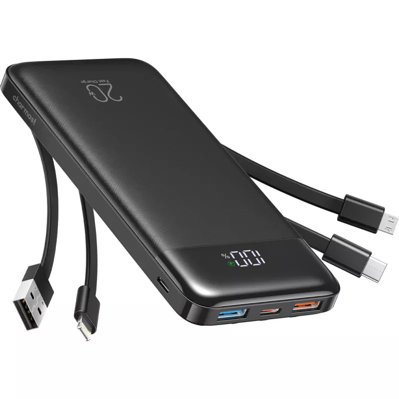 Charmast varavirtalähde W2065 20000mAh musta