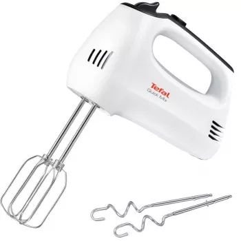 TEFAL HT3101 QuickMix käsivatkain, 300 W, 5 vaihdetta, turbo, valkoinen