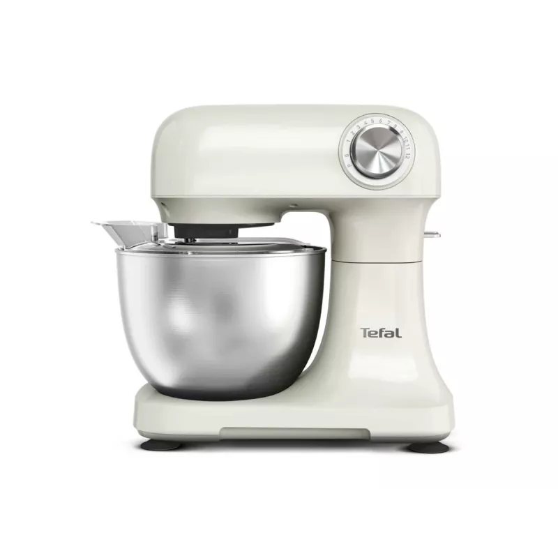 TEFAL QB140AF0 Bake Easy -yleiskone, 500 W, 12 nopeutta, 3,5 L kulho, beige