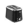 TEFAL Toaster TT7208E0 Collection Retro 850 W 2 paikkaa ruostumaton teräs musta