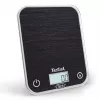 TEFAL keittiövaaka BC50D2V0 Optiss - digitaalinen LCD, 5 kg kapasiteetti, musta