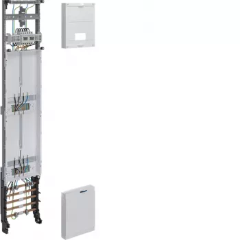 Hager universZ täydellinen mittarikenttä 2 ZP 1-kenttä 1350 mm NRW SH MV N-Sachsen (ZH53X3T)