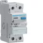HAGER CDF525D vikavirtasuojakytkin 2P 10kA 25A 30mA tyyppi F