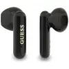 Guess 4G Metal Logo True Wireless Stereo Bluetooth-nappikuulokkeet latauskotelolla (musta)