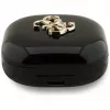 Guess 4G Metal Logo True Wireless Stereo Bluetooth-nappikuulokkeet latauskotelolla (musta)