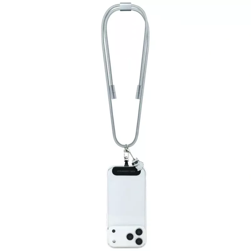 Karl Lagerfeld Crossbody Strap Choupette Charm - yleisremmi puhelimelle / USB-C–USB-C-kaapeli 1,5 m (harmaa)