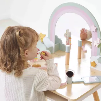 Janod Little Miss Unicorn roolileikki kauneussarja 10 asusteella 3+
