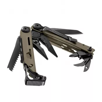 Leatherman SIGNAL monityökalu pihdit, 19 työkalua, musta ja Tan