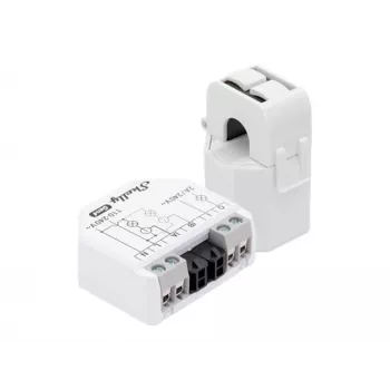 Shelly EM Gen4 uppoasennettava energiamittari WiFi, Zigbee, Matter