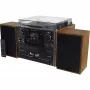 Soundmaster MCD5600BR stereojärjestelmä levysoittimella, DAB+, FM, Bluetooth, CD, kasetti, USB, 2 x 5 W, ruskea