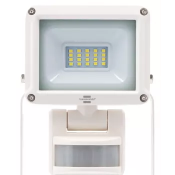 Brennenstuhl LED-valonheitin JARO 1060 P infrapunaliiketunnistimella, 10W, 1060lm, päivänvalkoinen 6500K, IP65, IK08, seinäasennus, 1 m kaapeli