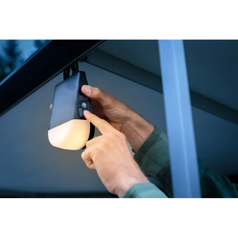 Brennenstuhl akku-aurinko-LED-ulkovalo KL 300 AS kiristysadapterilla