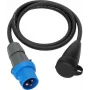 Brennenstuhl CEE-adapterikaapeli 230V 16A 1,5 m Schuko-liitin IP44 musta/sininen