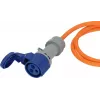 Brennenstuhl 1167650405 jatkojohto sininen harmaa oranssi 5 m H07RN-F 3G 2,5 mm²