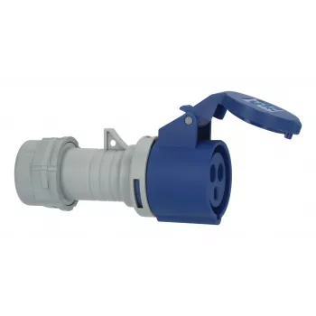 Brennenstuhl CEE-liitin 230 V 16 A IP44 sininen 1 kpl