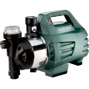 Metabo HWAI 4500 Inox automaattinen talousvesiasema (musta/vihreä, 1300 W)