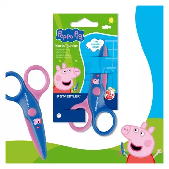 STAEDTLER Noris Junior Peppa Pig lasten turvasakset 130 mm