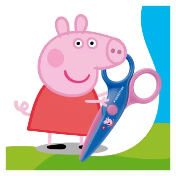 STAEDTLER Noris Junior Peppa Pig lasten turvasakset 130 mm