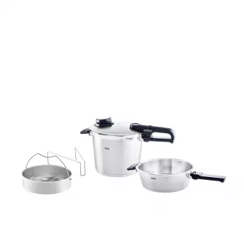Fissler Vitavit Premium Duo -sarja painekattila, 6 ja 2,5 L